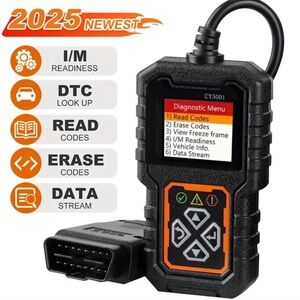 POWERSCAN Universal OBD2 Scanner Code Reader Engine Fault Scanner NWT